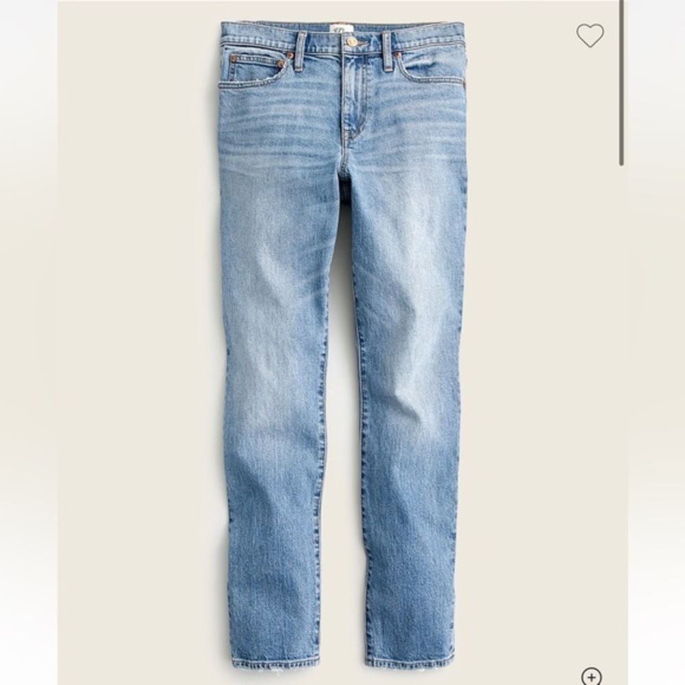 J. Crew Slim boyfriend Jean in Tea Time Wash Size 29